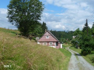 chalupy v Novém Hrádku (při cestě na Krahulčí)