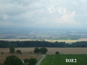 výhled z rozhledny Osičina