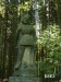 socha sv. Václava v lese u Adršpachu
